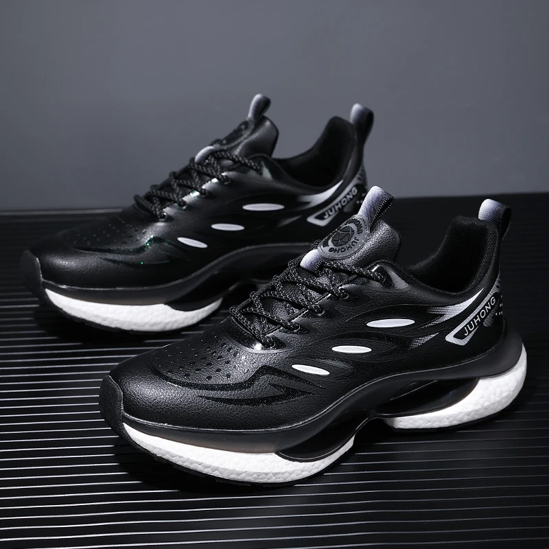 Men\'s lightweight casual sports shoes soft soles comfortable outdoor running shoes couple\'s urban jogging shoes male\'s sneakers