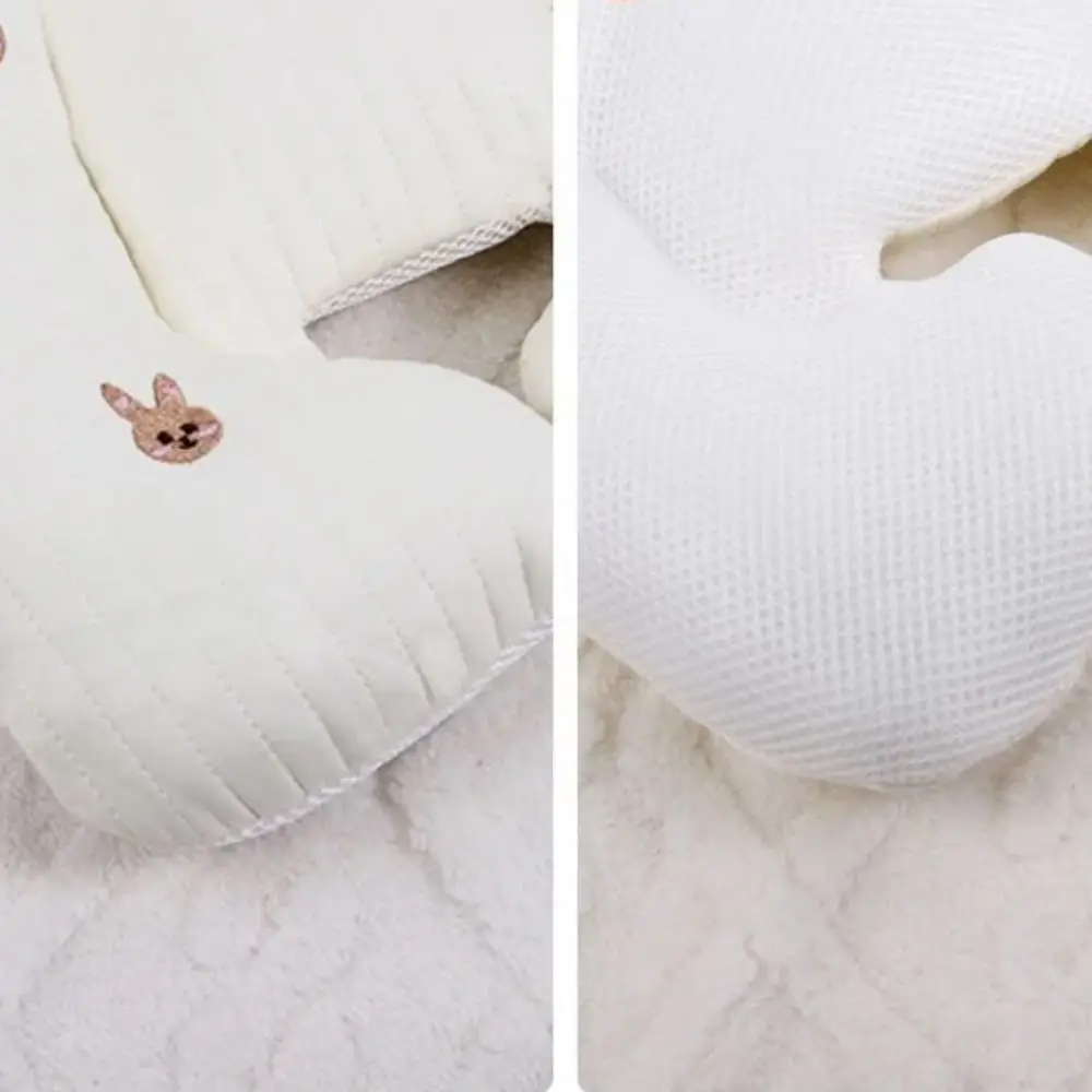 Double-sided Stroller Cushion Breathable Soft Seat Cushion Cute Bear Support Liner Pad Car Seat Cushion Stroller Accessories