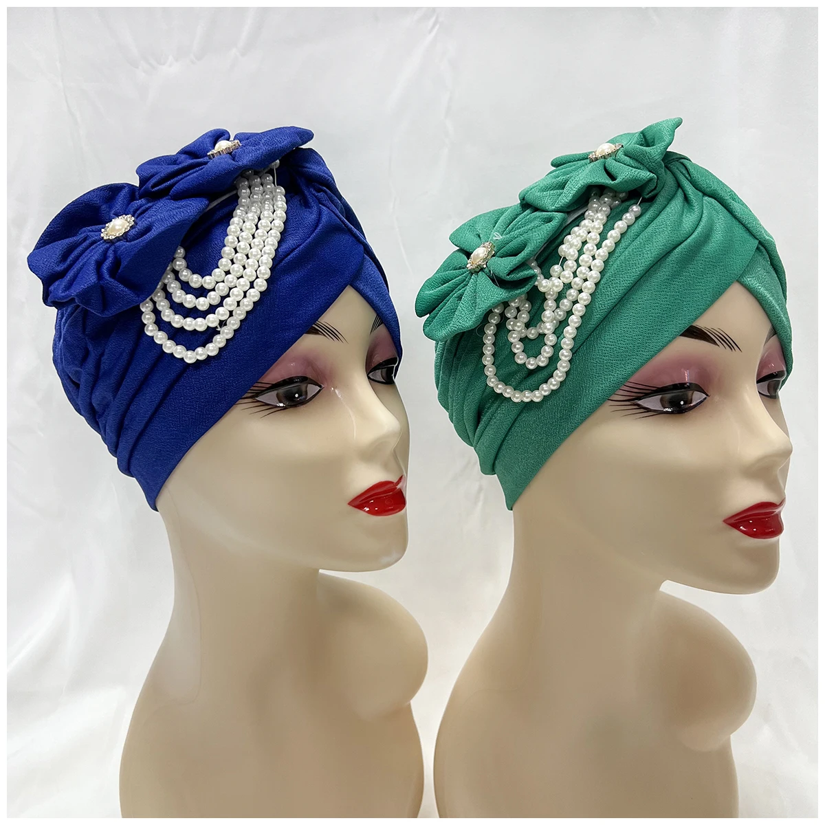 Hurtownie 6/12 sztuk zamówienie moda muzułmańska kobieta turban kapelusz aksamitna gorąca Rhinestone solidna indyjska czapka z daszkiem czapka z