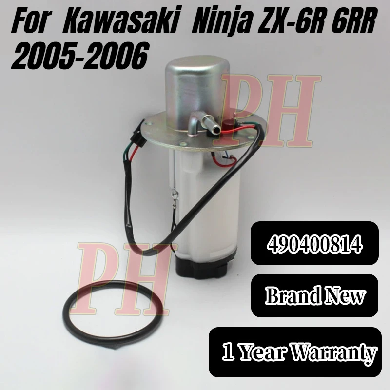 

EU Quality Motorcycle Fuel Pump Assembly 49040-0814 For Kawasaki Ninja ZX-6R ZX-6RR ZX600N 2005-2006 OEM 490400814 UC-T30KU13