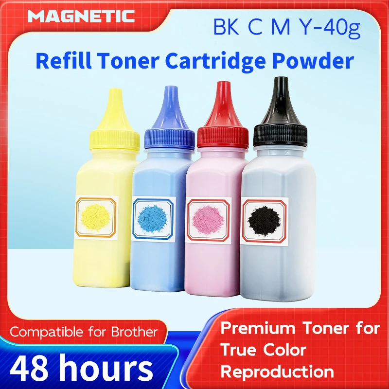 TN221 TN225 TN241 TN243 TN245 TN251 TN255 TN261 TN265 TN281 TN285 TN223 TN295 Color Refill Toner Powder Compatible For Brother