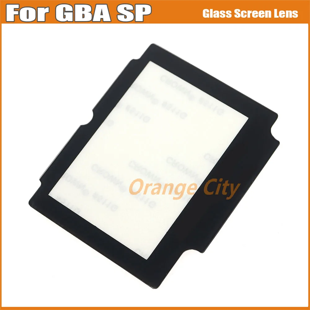 Glass Display Screen Lens Protection Panel Cover Repair part for GBA SP Lens Protector