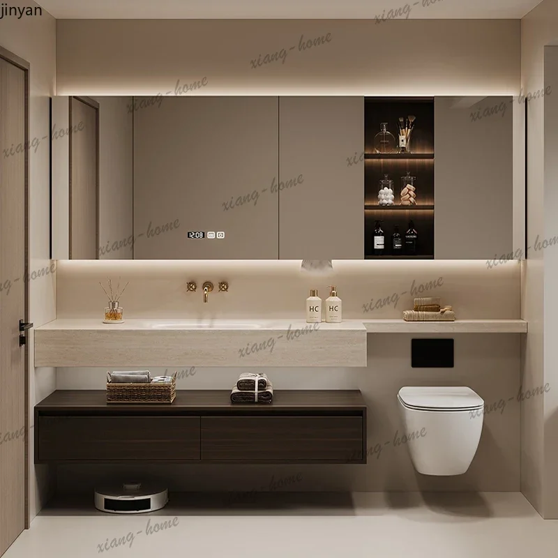 Luxury Drawers Bathroom Cabinet Organizer Storage Perfume Toilet Display Partitions Cupboard