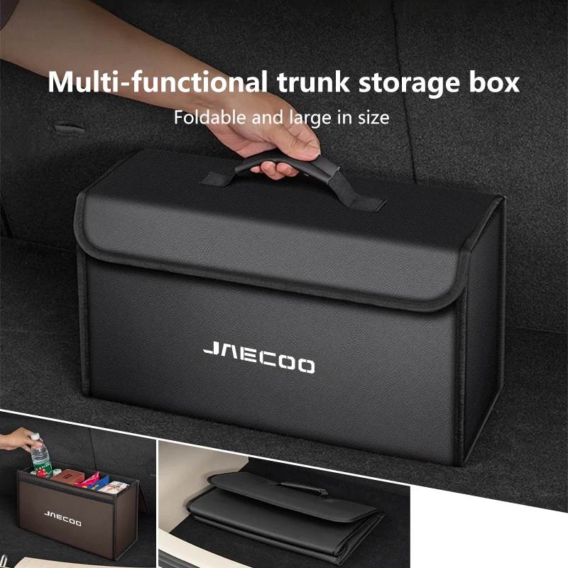 Car Leather Trunk S…