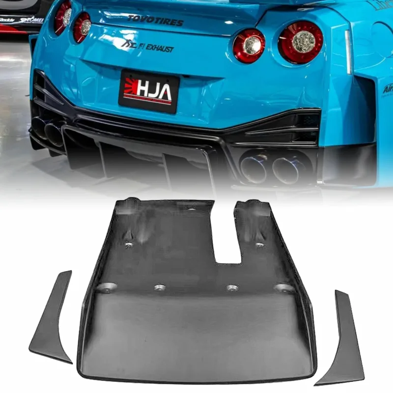 

suitable forFot GTR R35 Widebody Rear Diffuser in DBA LBV3 Style Exterior Accessories