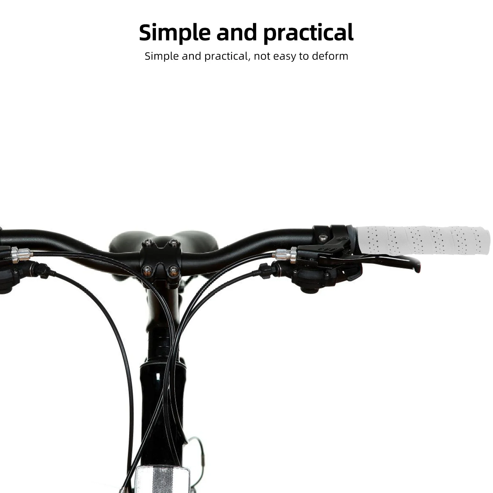 

1Pair Bike Handlebar Tape Shock Absorption Durable Anti Slip Bicycle Grips Cycling Handle Wraps Road Bike Accessories