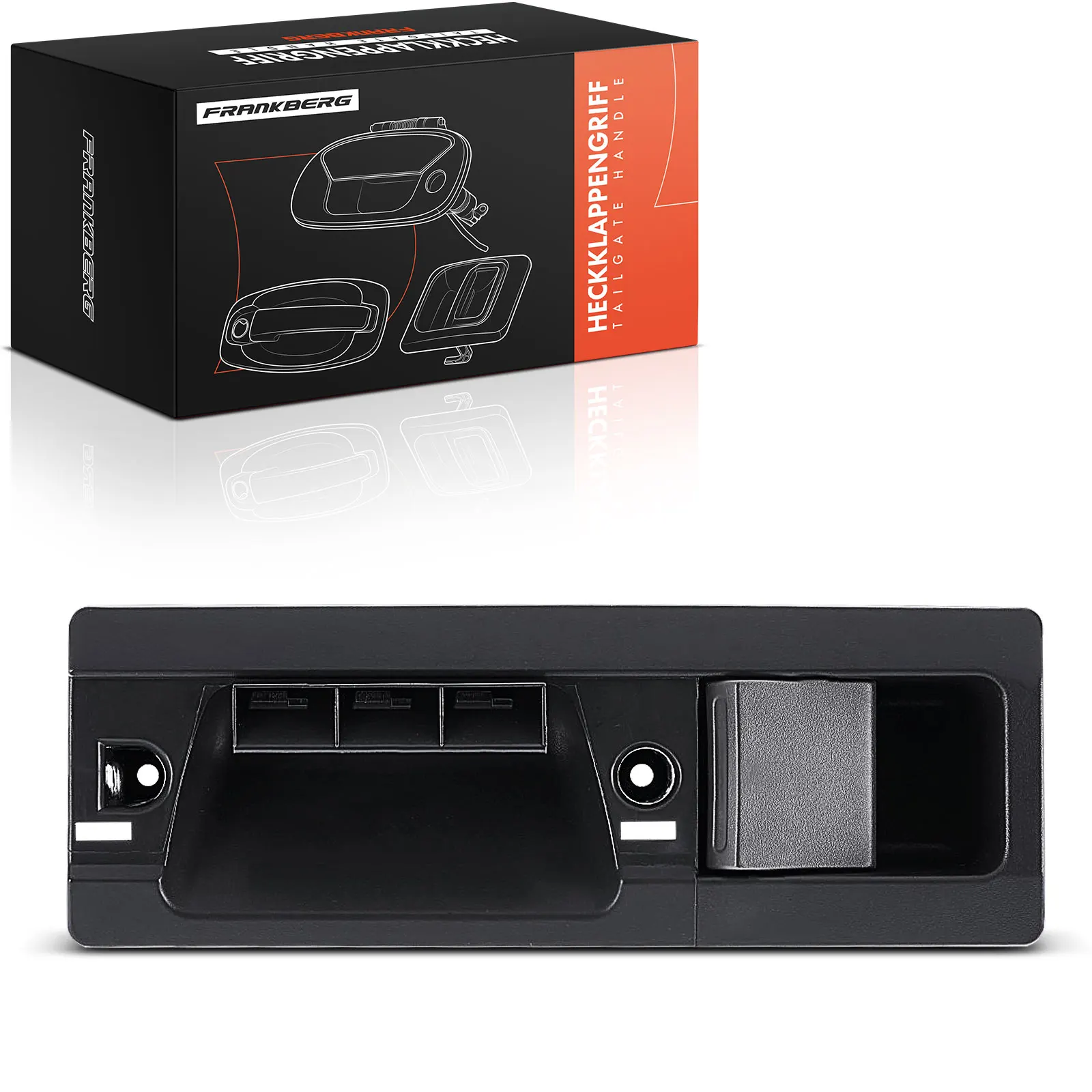 Frankberg 1x Poignée de porte arrière intérieure pour VW LT 28-35 II Bus/Panel Van, Mercedes-Benz B901/B902/B903/B904/B905, 5132053AA