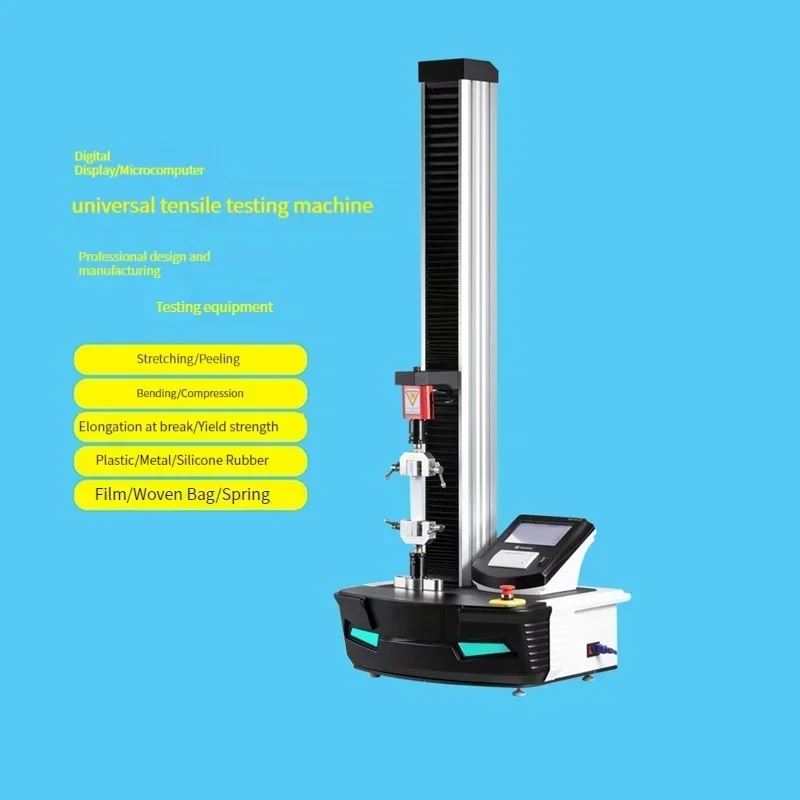 Universal tensile testing machine - Metal tensile testing machine - Bending, compressive, and peel testing instrument