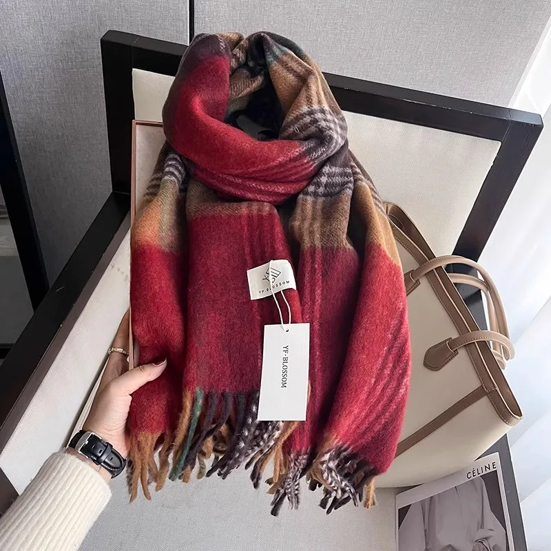 red-camere-scarf-ne-warmer-for-women-and-men-double-sided-awl-warmth-winter-new-year-gift-for-him-and-her