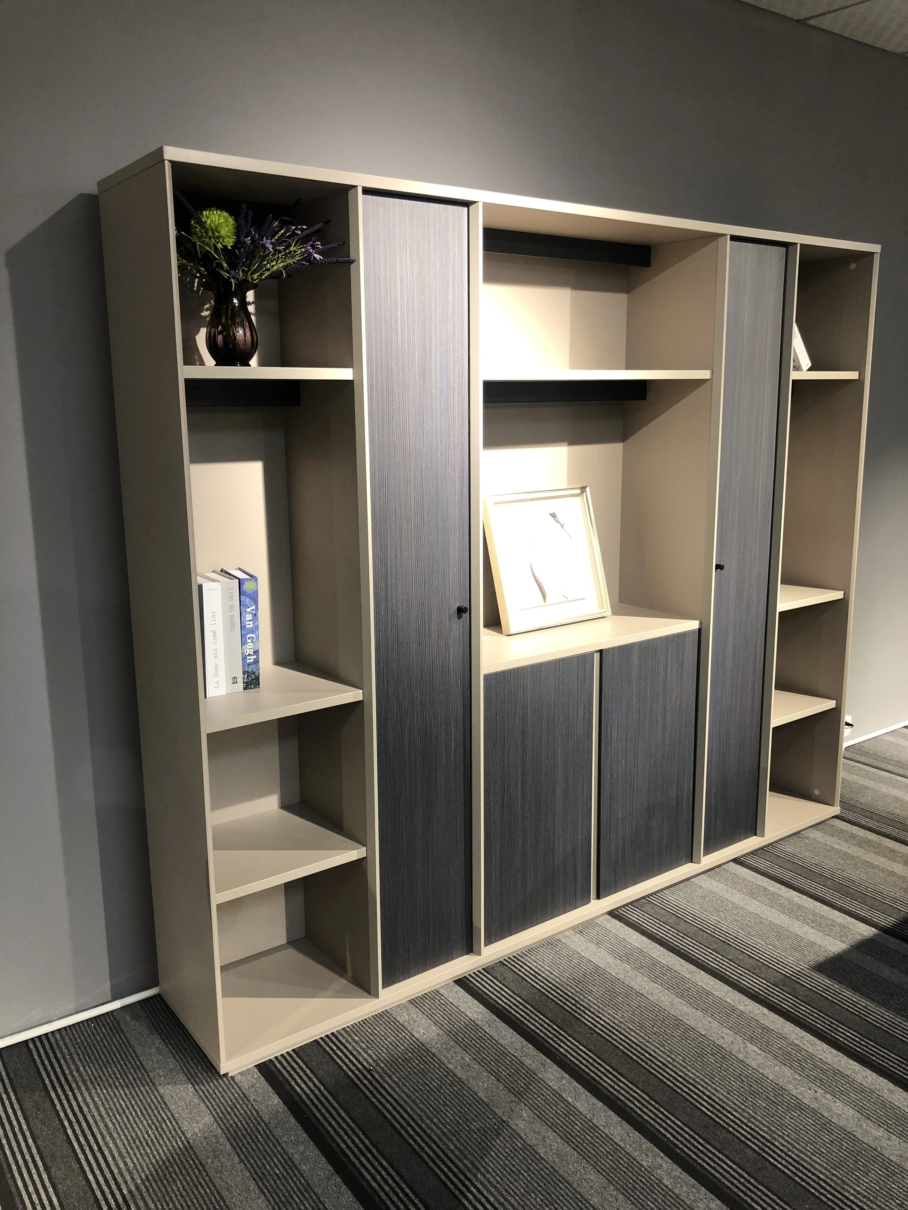 

# Роскошный офисный шкаф для хранения файлов, большая книжная полка, офисный шкаф с подсветкой.