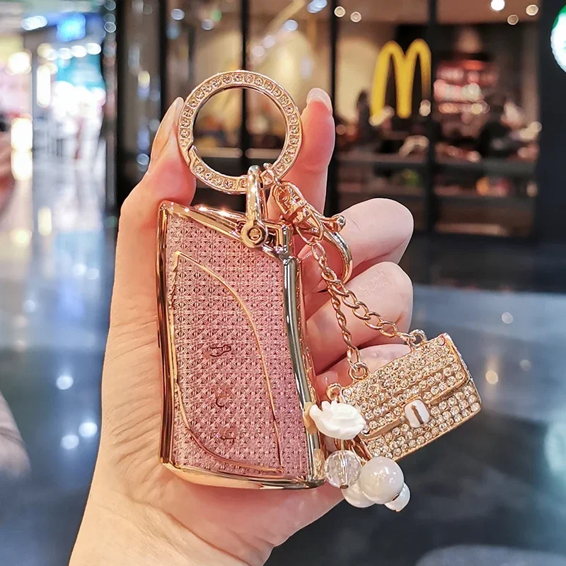 

Suitable for Lexus keycase ES200 RX300 NX200 ux260h ES300h IS250 keycover keyshell keychain Sparkling Car Key Case