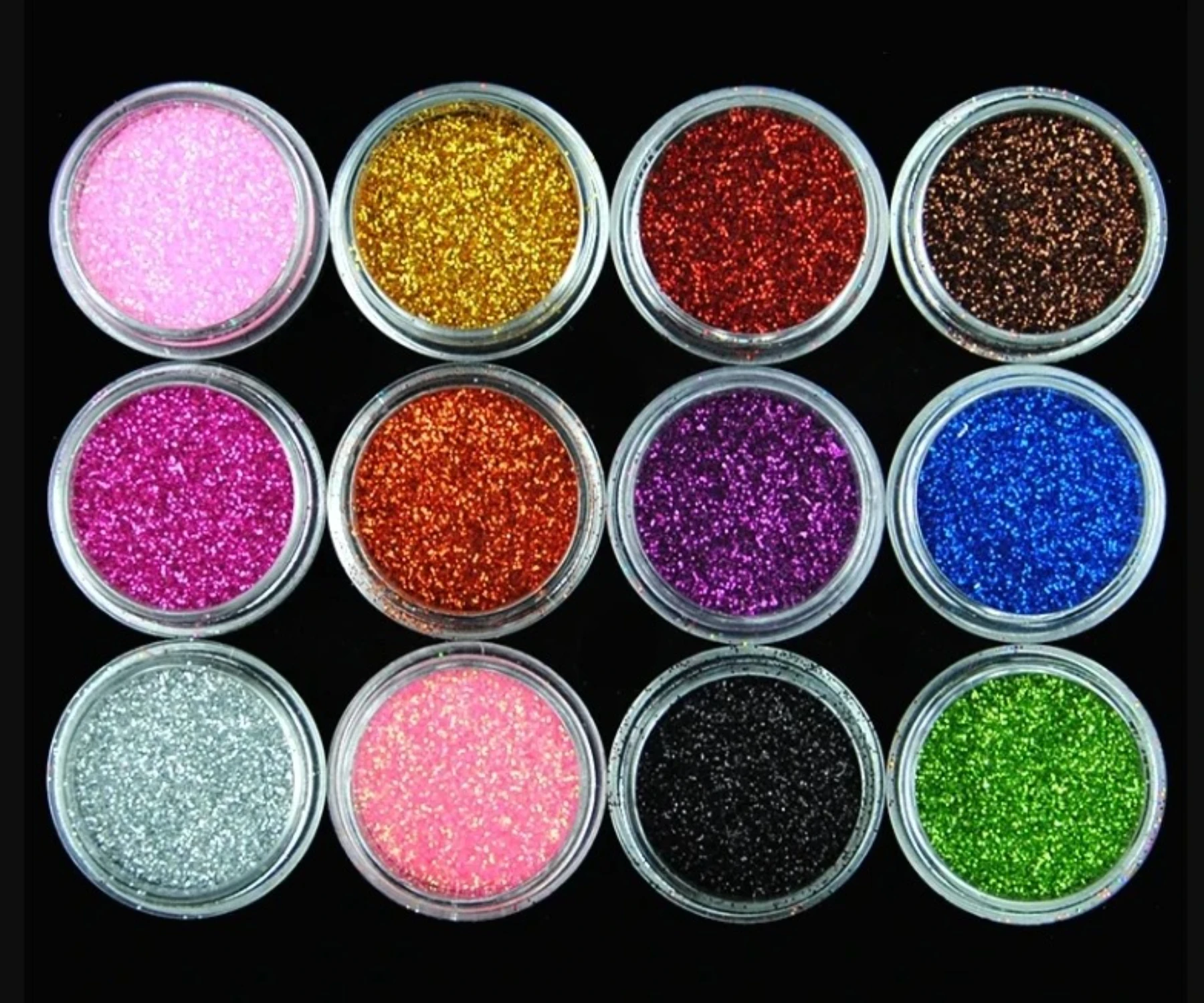 12 Color Glitter Eyeshadow Roller Shimmer Highlighte Pigment Stick Green Makeup Eye shadow Primer Palette Neon Eyes Make Up