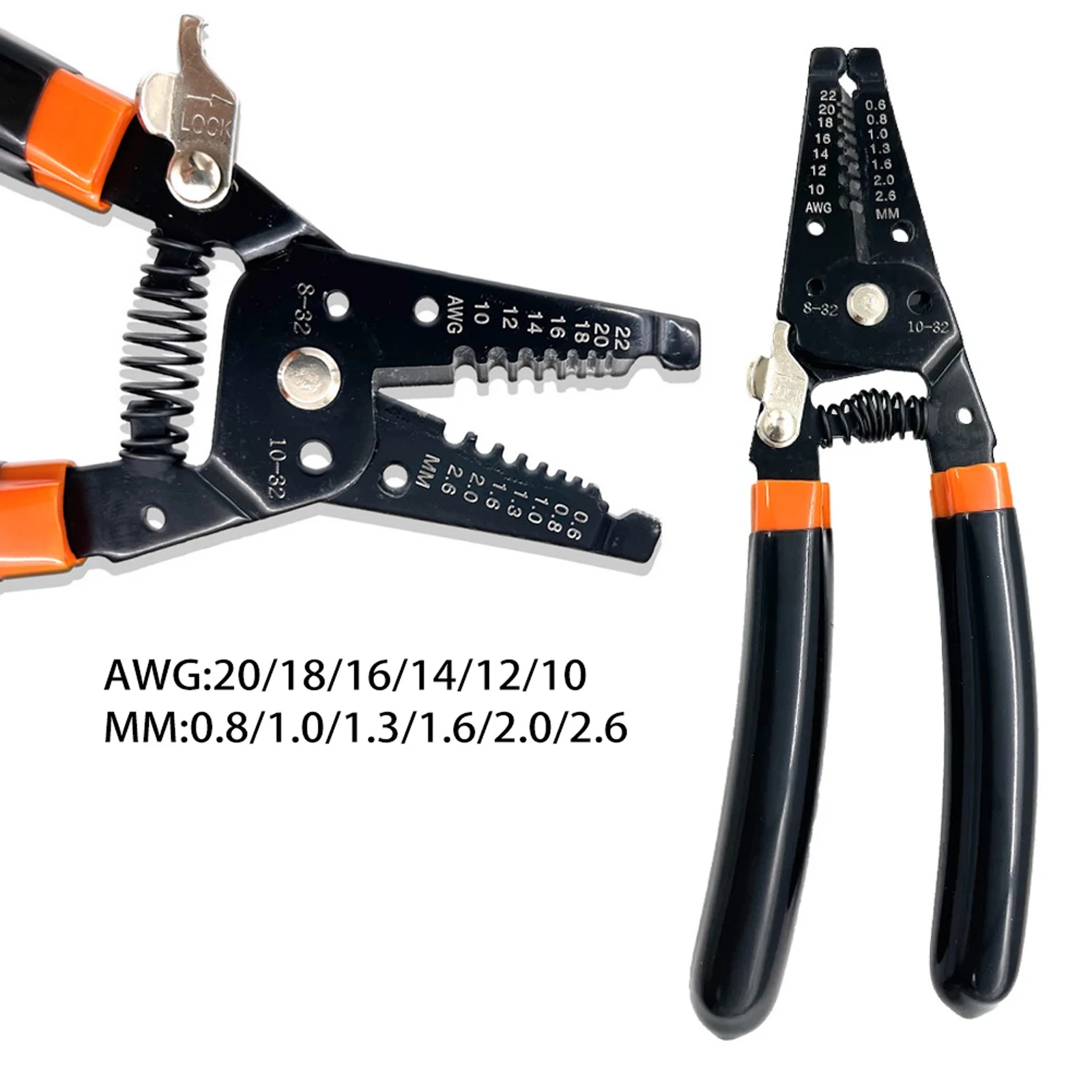 Kit de ferramentas de friso de substituição rápida com 5 matrizes intercambiáveis, crimpagem multifuncional do terminal do cabo do descascador do fio da catraca