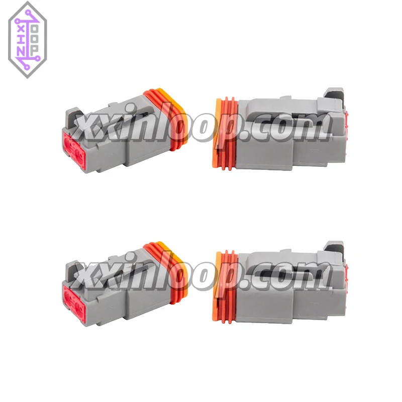 

Корпус разъема DT06-2S-C015 (2-контактный, гнездовой) серии DT, IP67, водонепроницаемый, замена для жгутов проводов грузовиков и экскаваторов