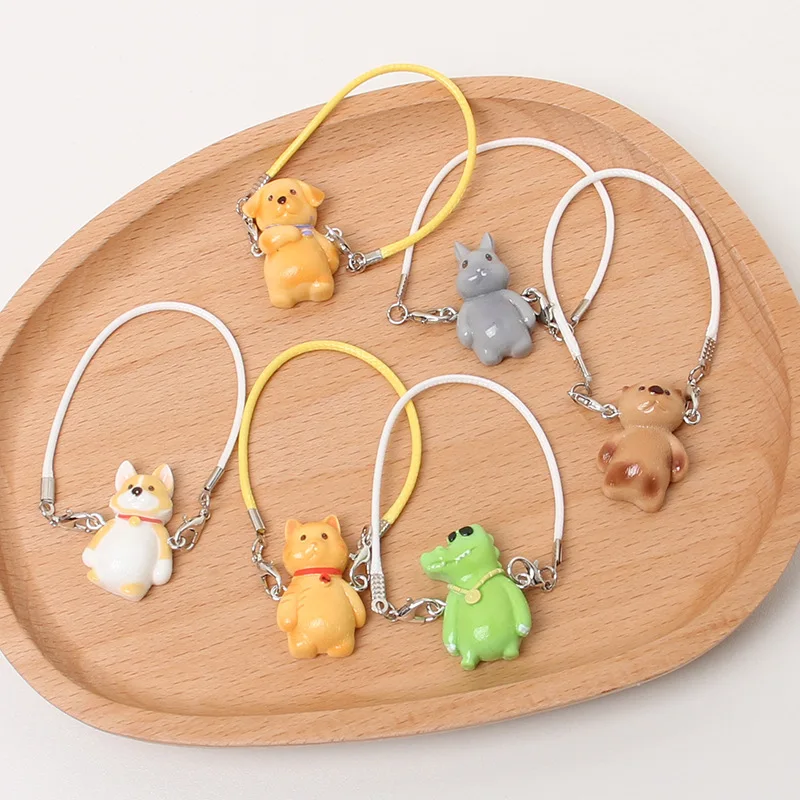Accessories For Labubu Mini Crocodile Kitten Puppy Brown Bear Rabbit 1st 2nd 3rd Gen 17cm Labubu Sitting Party Accessories