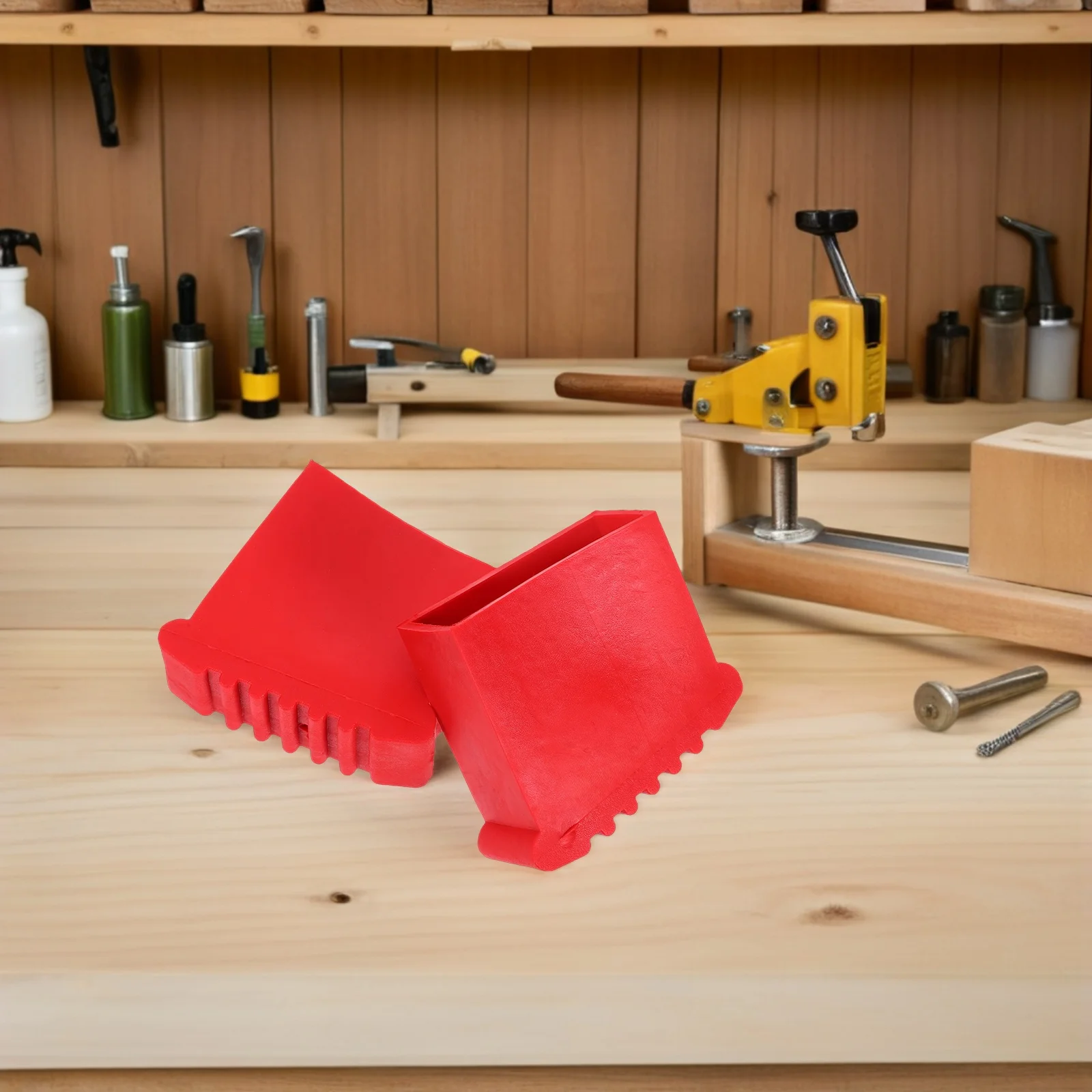 2 قطعة أقدام سلم استقرار يغطي المطاط المضادة للانزلاق قبعات الحمل الثقيل ل تلسكوبي للطي تمديد سلم البناء المنزل #2