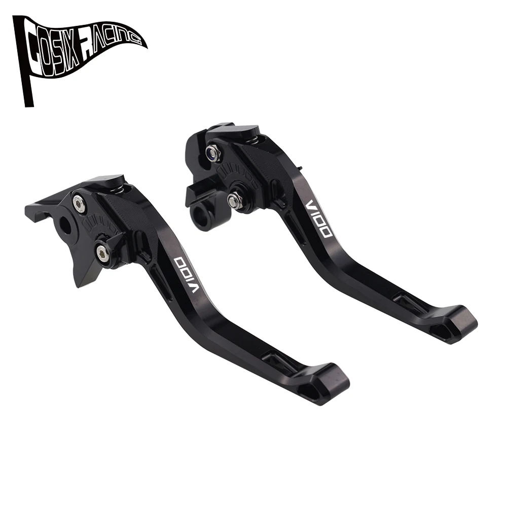 

Fit For V100 MANDELLO V100 S 2023-2024 Motorcycle CNC Accessories Short Brake Clutch Levers Adjustable Handle Set