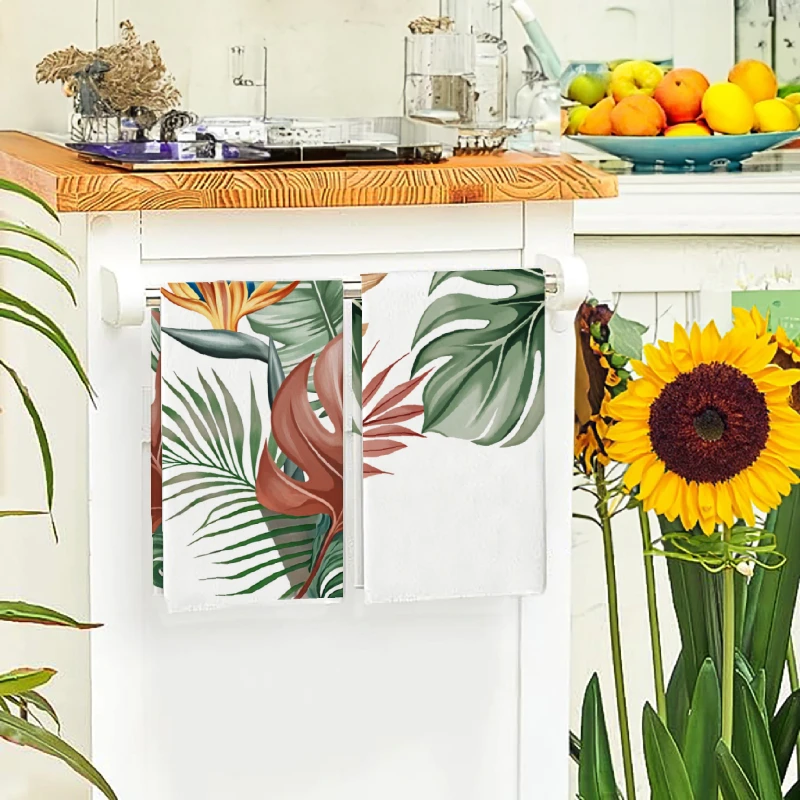 2 Buah, Handuk Dapur Motif Tan - Kitchen Baking Necessities ulasan dan harga
