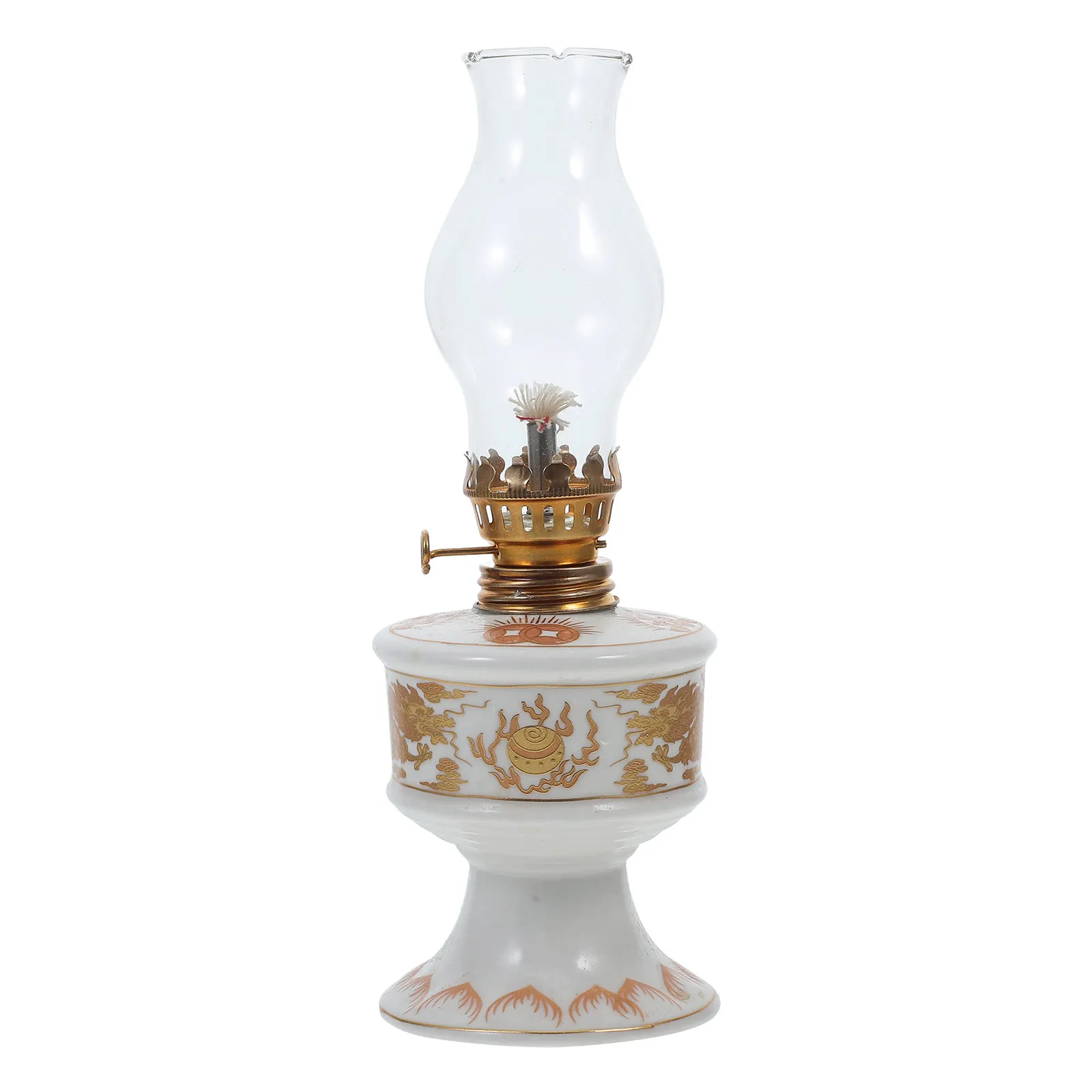

Hurricane Lamps for Indoor Use Lantern Mini Lanterns Oil Ceramic Chamber