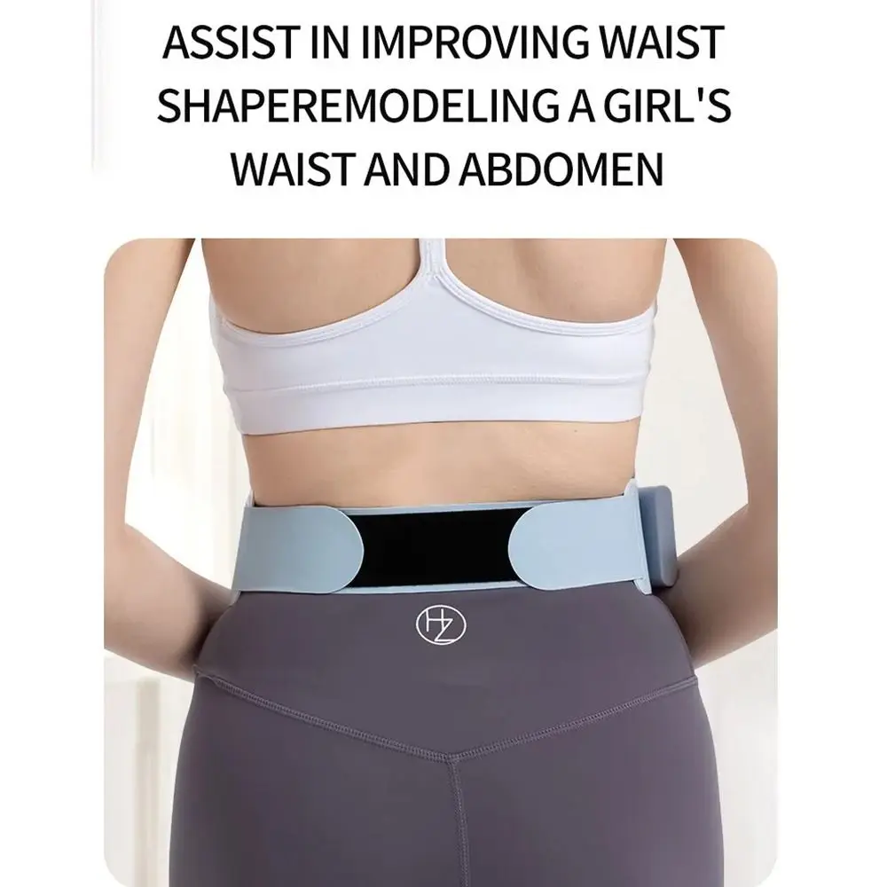 Vibration EMS Belt Heating Microcurrent Lazy Ab Toner Belt Comfortable Abdominal Fitness Instrument