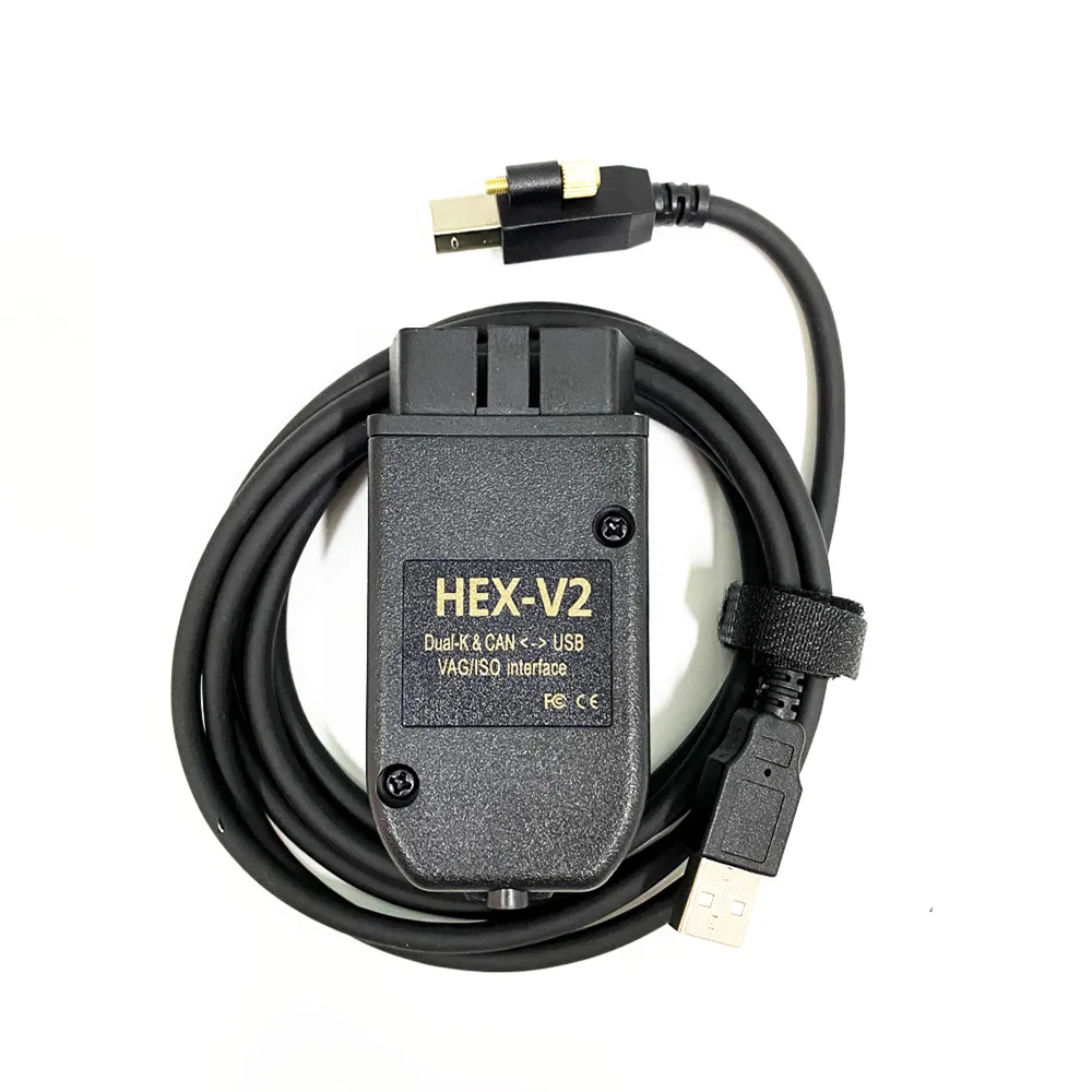 Newest Original Outer Shell VAG B03-ST Chip STM32F405 23.3.0 Version Update HEX V2 V23.3 1:1 SMT OBD2 Diagnostic Cable K line