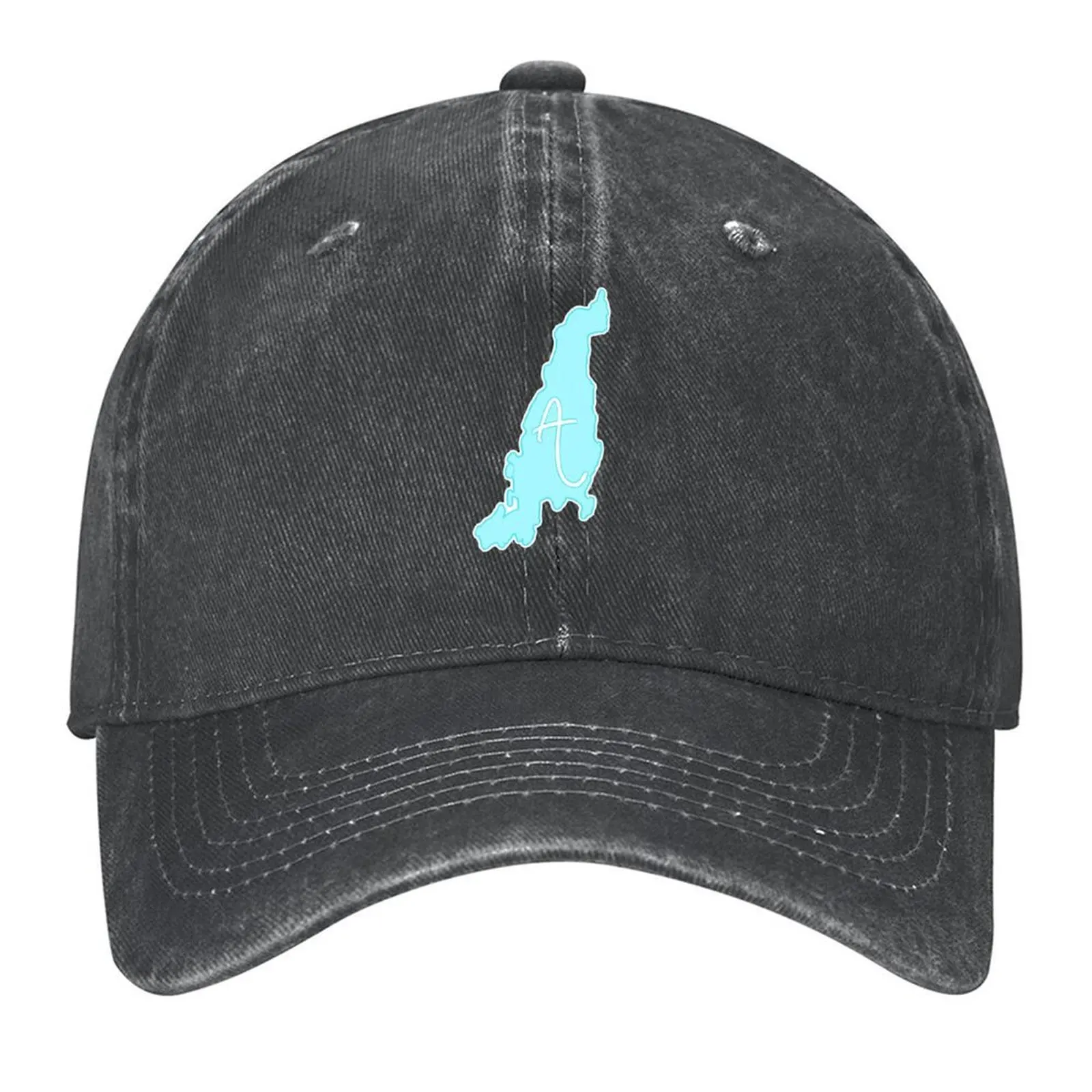 

Aquidneck Island Blue Baseball Cap Trucker Cap hard hat birthday cute Mens Hats Women's