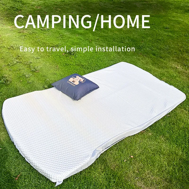 For Tesla Model Y 2025 2024 Portable Memory Foam Mattress Outdoor Camping Travel Bed Car Interior Accessories
