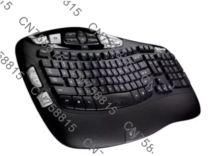 

Wireless Office Business Keyboard,K350 Ergonomic USB Membrane Keyboard, Quiet and Comfortable Typing