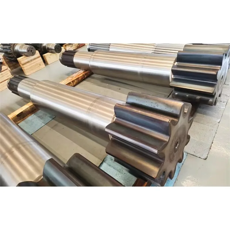 

Горячая новинка: Индивидуальный кованый шестеренчатый вал с высокой скоростью передачи для нефтепромыслового оборудования и машин, крупномодульный