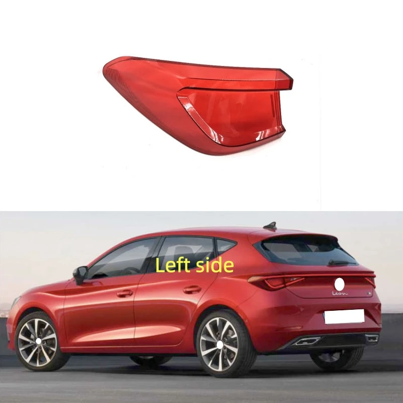 

For SEAT LEON 2019 2020 Rear Taillight Shell Replacement Brake lights Lens Lamp Shade Rear Shell Cover