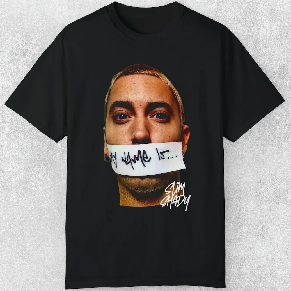 

Футболка Eminem Slim Shady в винтажном стиле 90-х годов, уличная одежда
