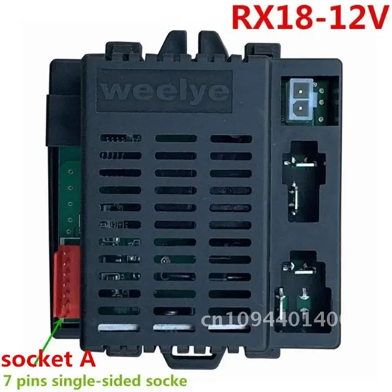 Weelye-子供用のリモコンと受信機,電気自動車,交換部品,Bluetooth,2.4g,12v,rx18