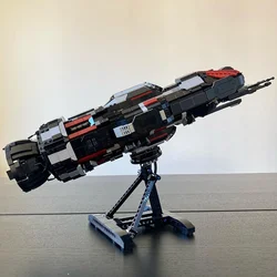 MOC S4 Space Rocinante The Expanse Corvette-Class Frigate Building Blocks Set 2024 Spaceship Airship Bricks Toys Children Gifts