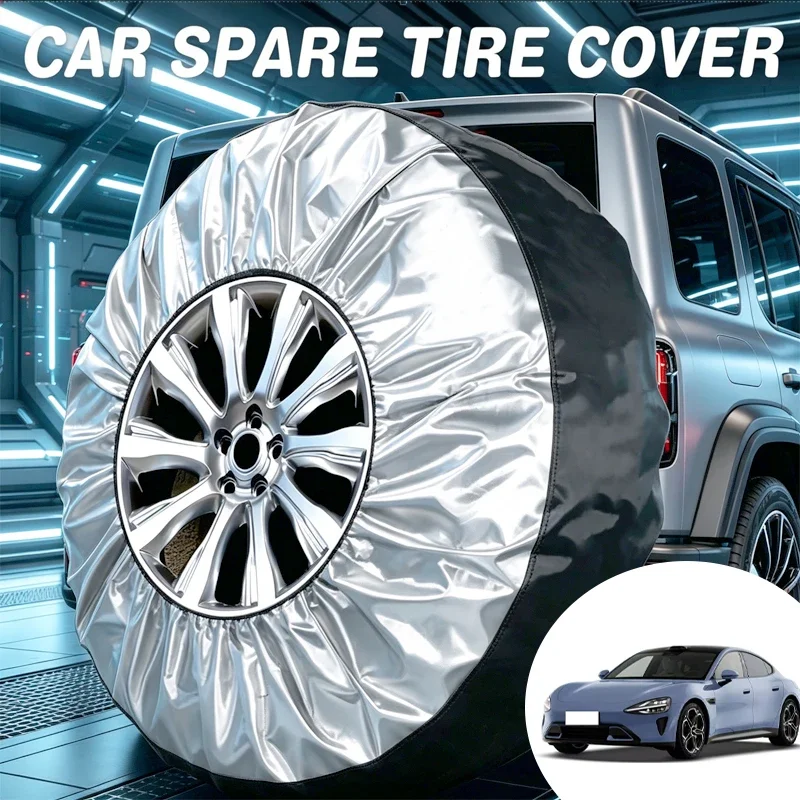 

For Xiaomi SU7 SU7L YU7 YU7GT SU7 Max YU9 Pro Ultra 4PCS Car Tire Cover Spare Wheel Dustproof Protector
