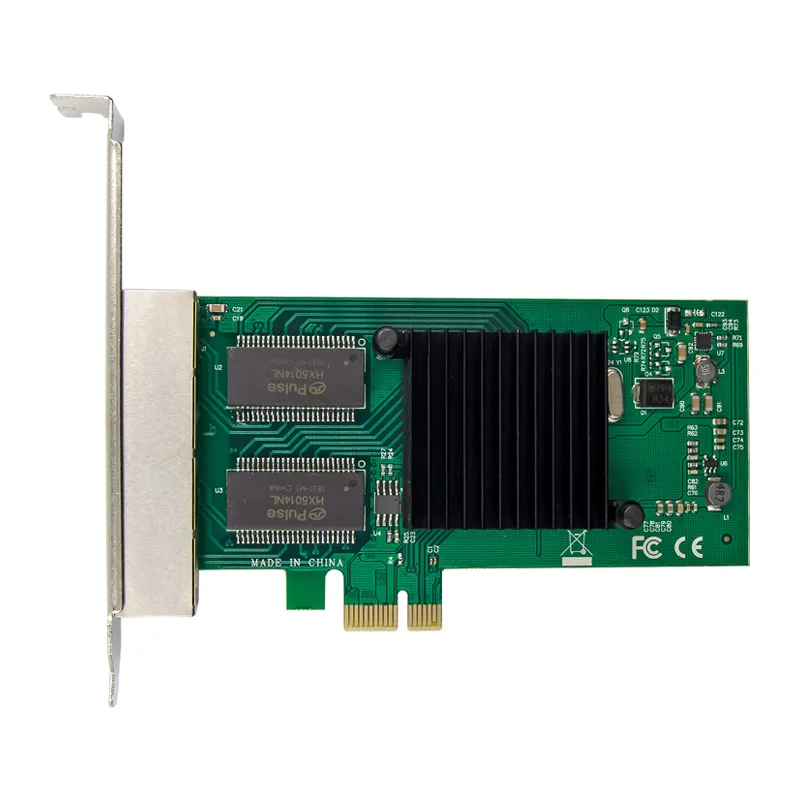 SUNWEIT ST7233 I350AM4 Quad-Port Gigabit Ethernet PCI-E X1 Internal Wired Network Card for Server Applications