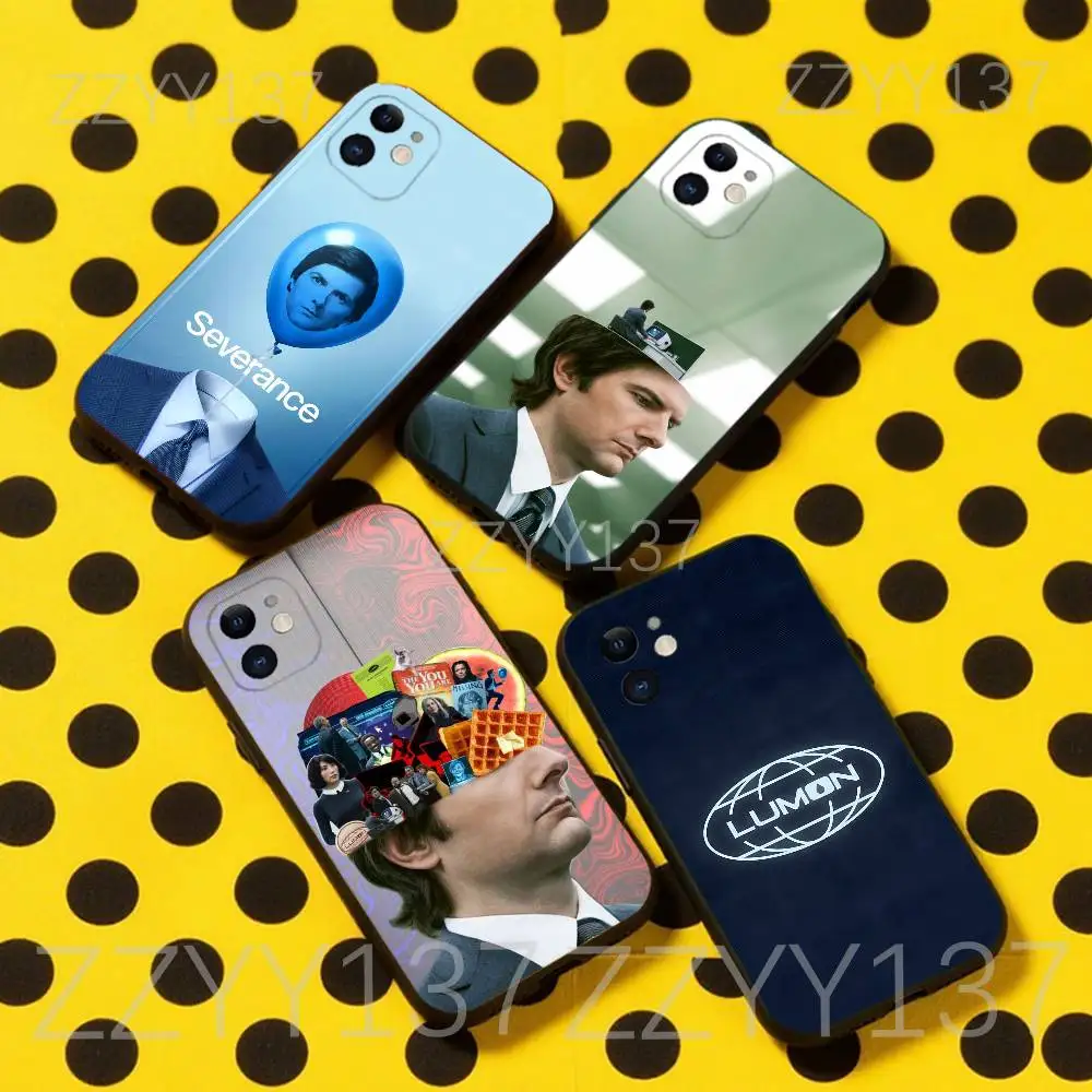 

S-Severance Mark Scout Phone Case For iPhone 17,16,15,14,13,12,11,Pro,Max,Plus,Air,X,XS,XR,SE,8,7,Mini,Soft Black Funda