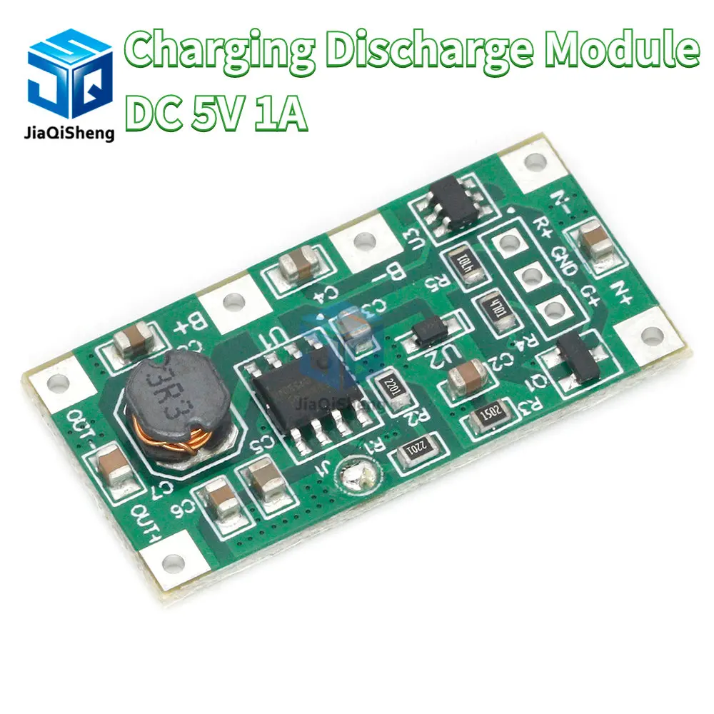 DC 5V 1A Charging Discharge Module for 18650 Lithium Battery UPS Voltage Converter Uninterruptible Power Supply Board