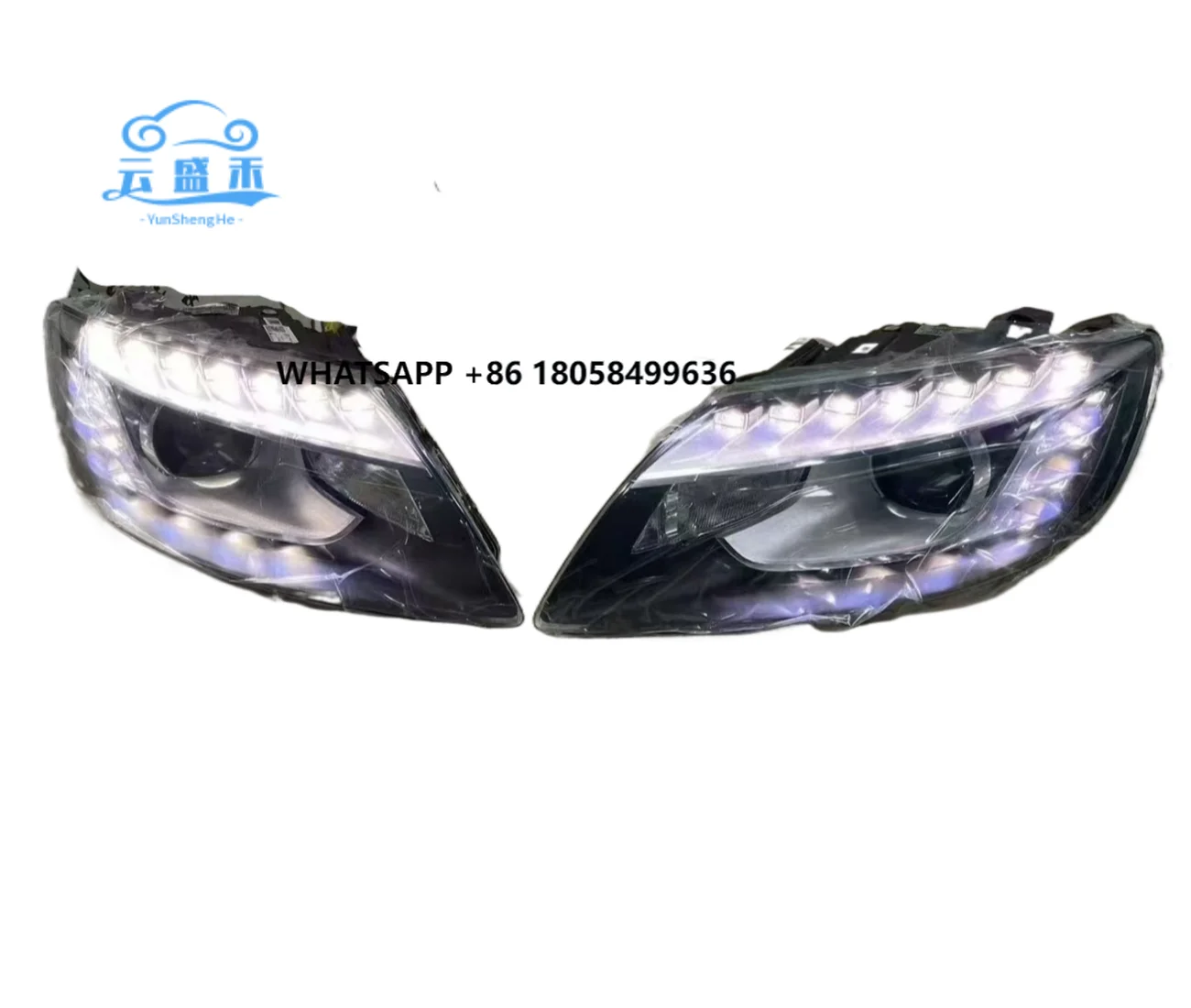 

High Quality 12V White LED LED Headlights Assembly for Q7 12-15 Style Auto Parts for Car Lighting OEM Model TT