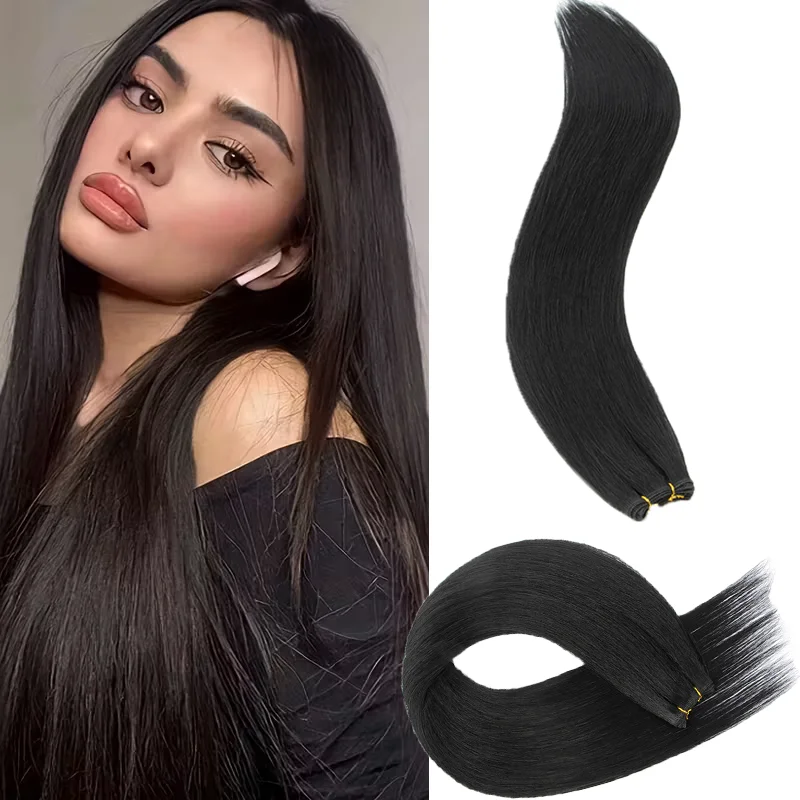 

Soft Smooth Synthetic Tape In Hair Extensions Lightweight And Easy To Install Natural Blending Fit For Daily Casual Hairstyling