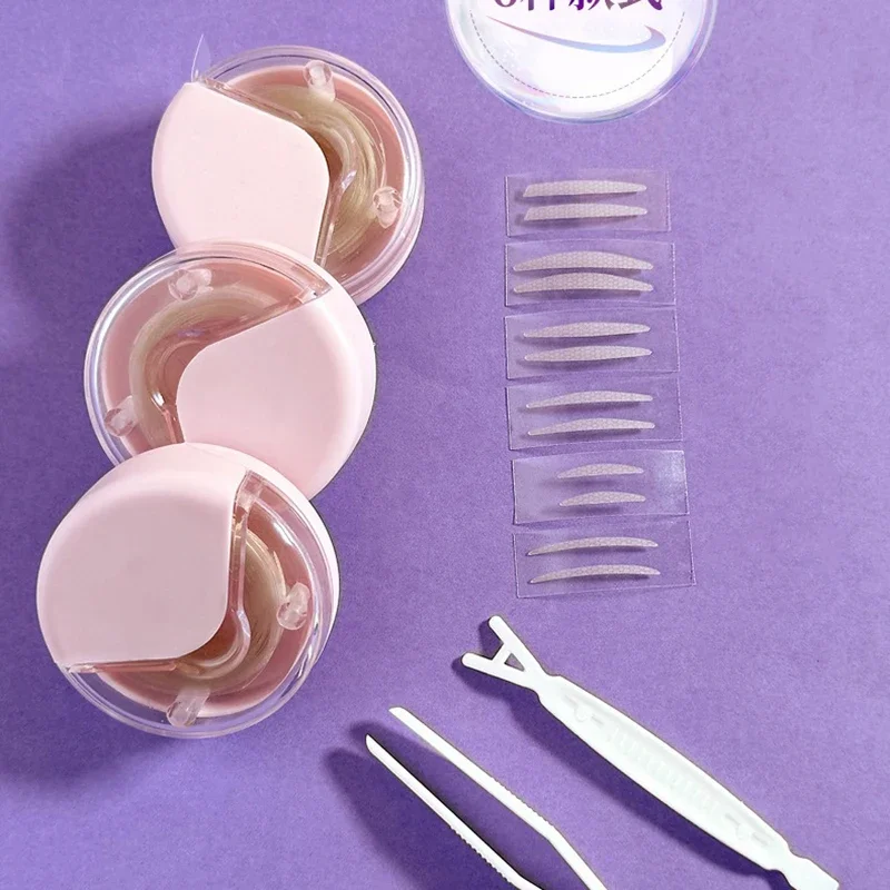 แผ่นแปะตาสองชั้นแบบม้วน 120 ชิ้น/ม้วน สำหรับตาสองชั้นที่ตก ช่วยยกกระชับเปลือกตา