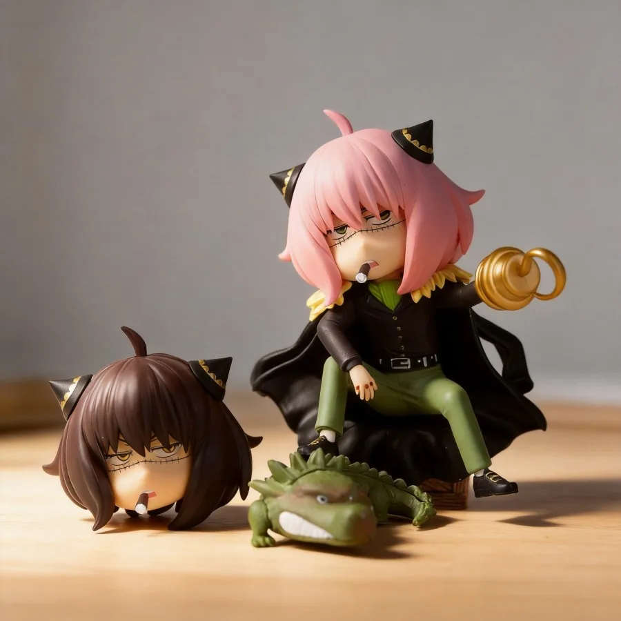 

Spy x Family Anime Figure Anya Forger Collectible Model 13cm Desktop Decoration Gift for Fans High Quality