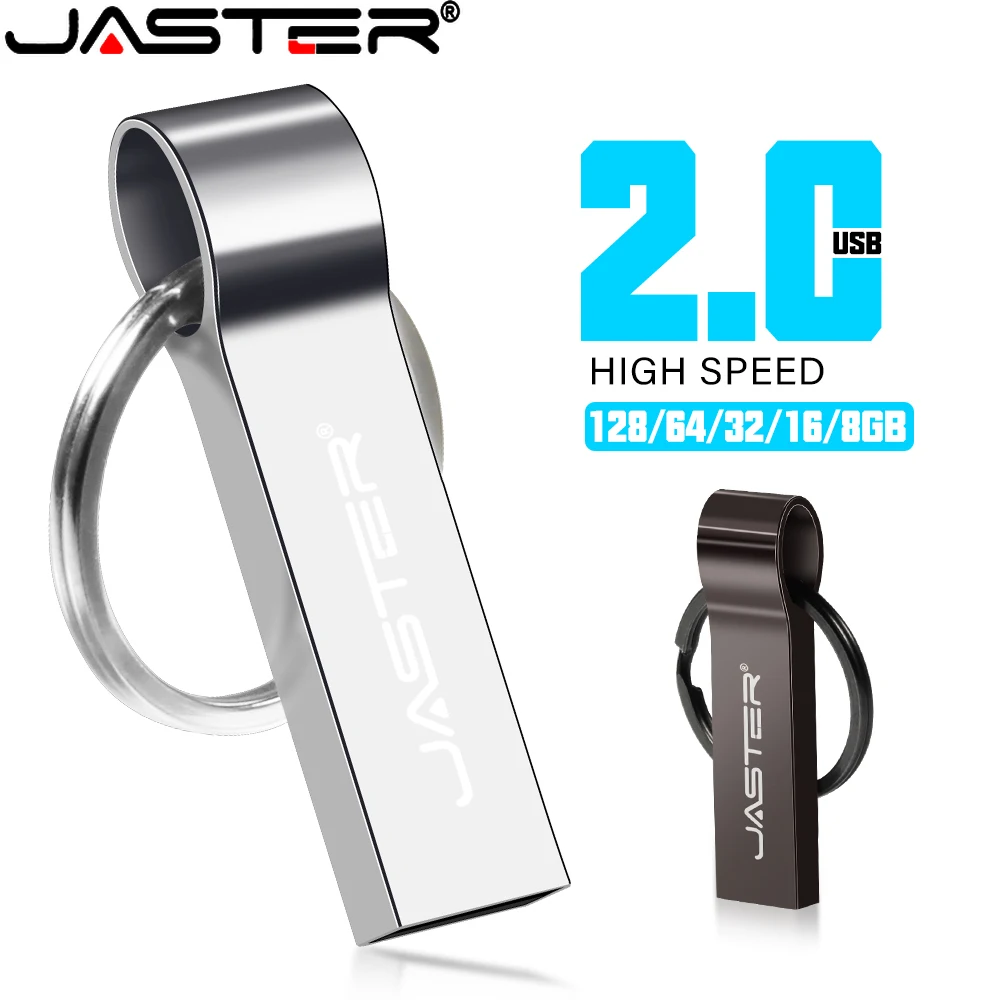 

Металлический USB флеш-накопитель JASTER, 64 ГБ, 32 ГБ, 16 ГБ