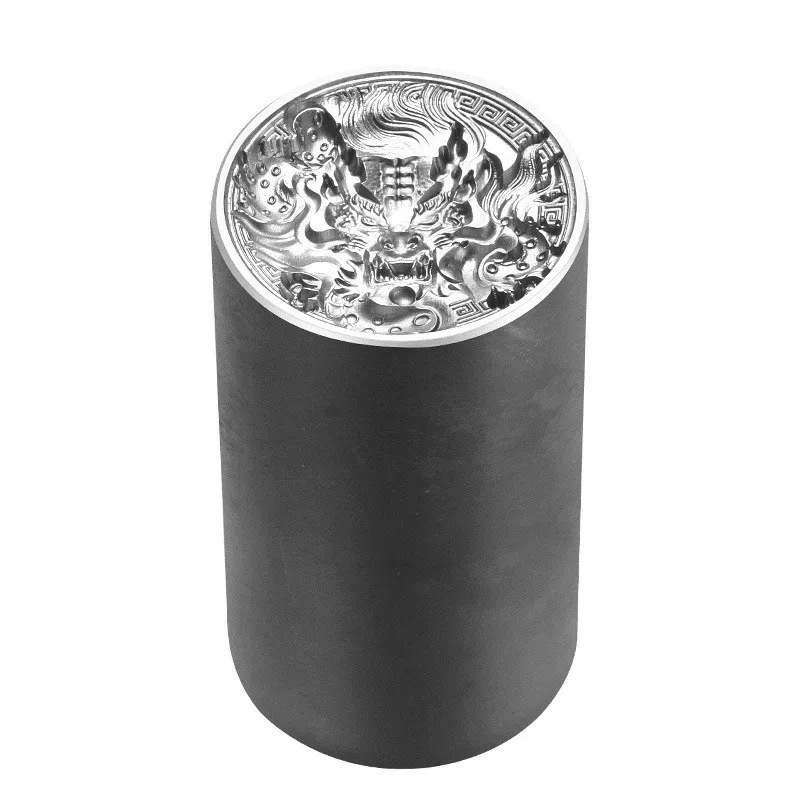 Jewelry Stamps CNC Embossed Steel Stamps Jewelry Zodiac Dragon Head Pendants Chiseling Dies Goldworking Tools