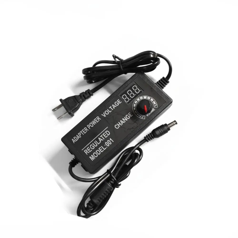 3-24V Adjustable Adjustable Regulated Adapter 72W Power 3A Current AC/DC Power Adapter LED Display DC Power Regulator view 2