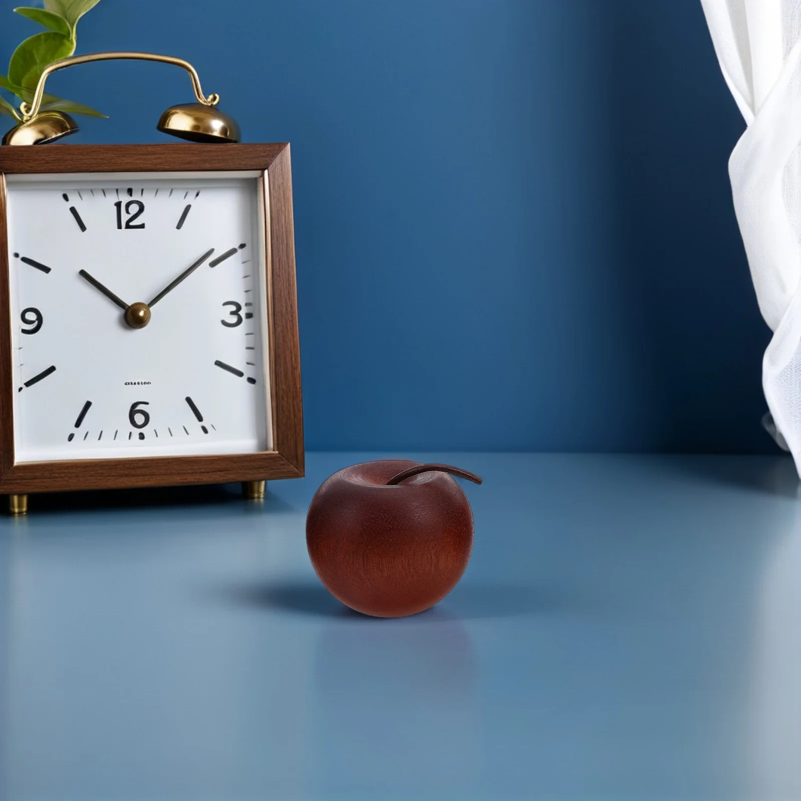 Diffuseur d'aromathérapie en forme de pomme en bois, 3 pièces, pour maison, salle de Yoga, bureau, voiture, huile essentielle compacte, ensemble de diffuseurs en bois naturel