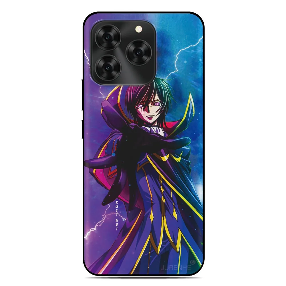 Anime Code-Geass Back Cover For Sony Xperia 10 1 VII VI 5 II III IV V 2023 XZ5 XZ4 XZ3 XZ2 Compact XA1 XA2 TPU Soft Phone Case view 2