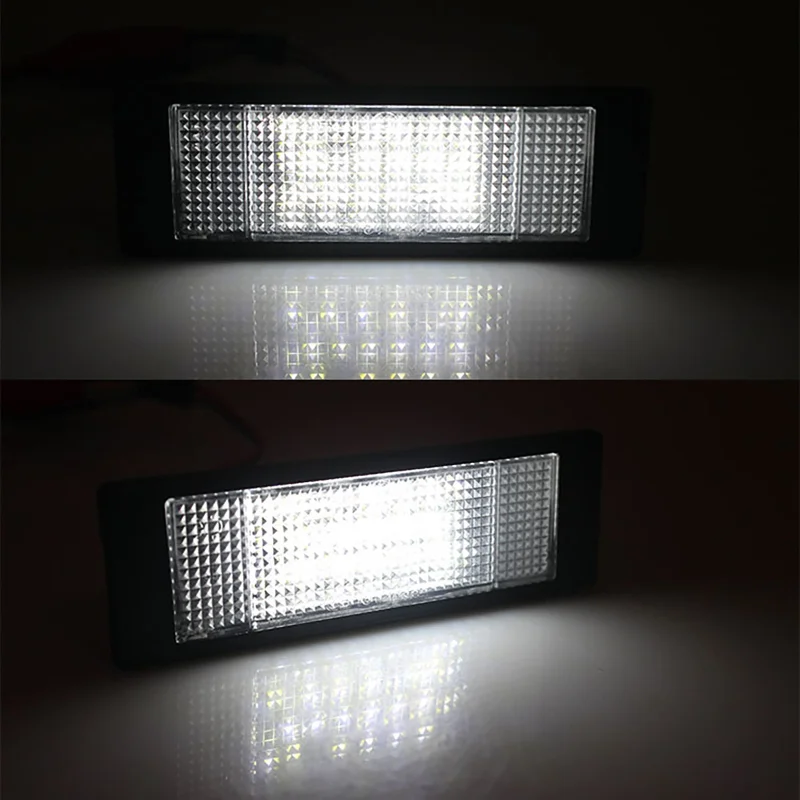 Car LED License Number Plate Light Lamp for BMW Mini Fiat with Part Number 63267165735 63267193294 63266913913 46408006 46786572