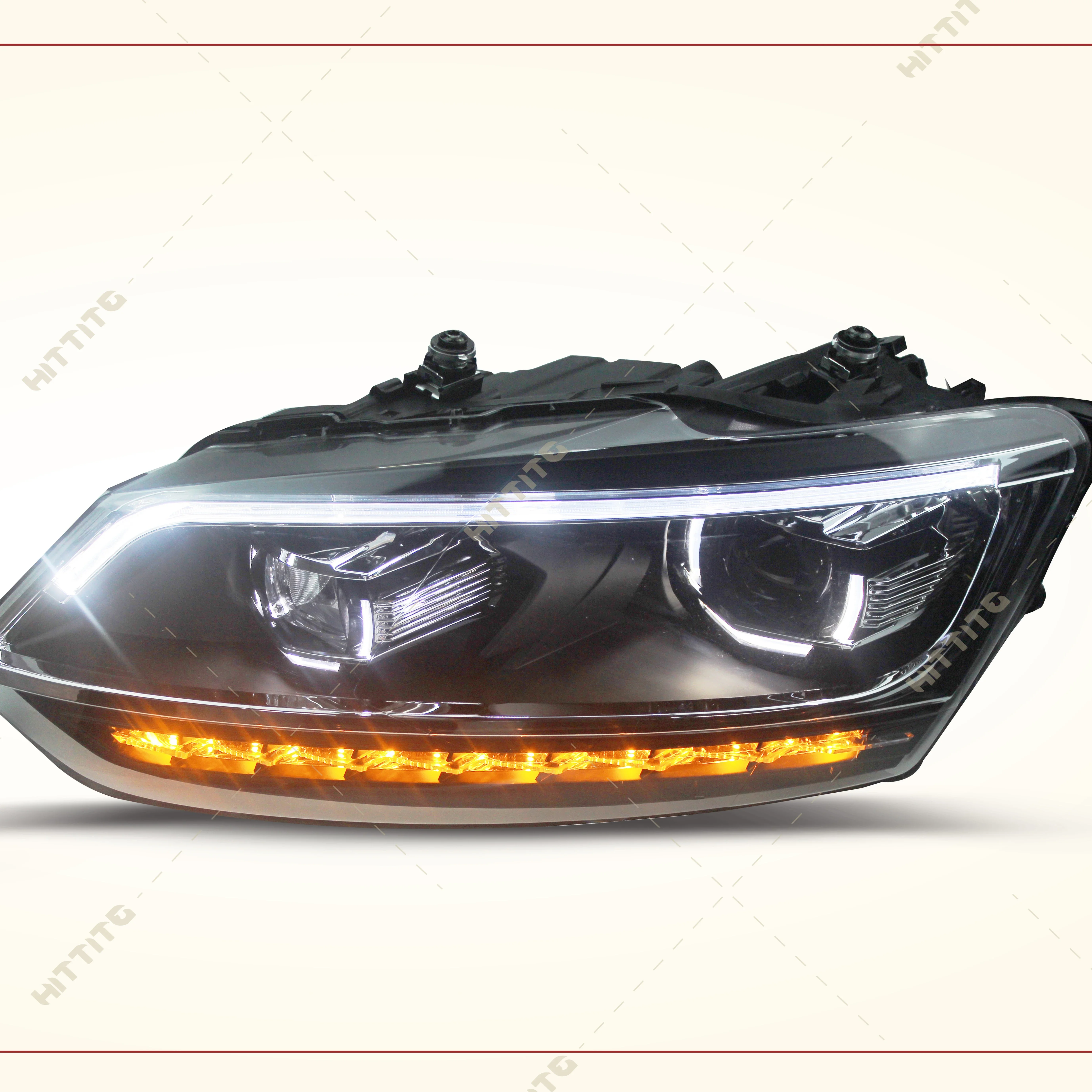 Auto Lighting Systems Headlights Suitable for Polo 11 2011- 2014 /Polo 11 Halogen upgrade to Hid Headlights HeadLamp