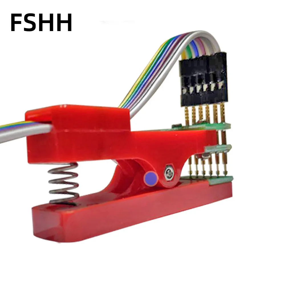 

customized clip Clamp Fixture Pitch 1.25mm Test stand PCB fixture Probe pogo pin Download Program Burn 2pin 3pin 4pin 5pin