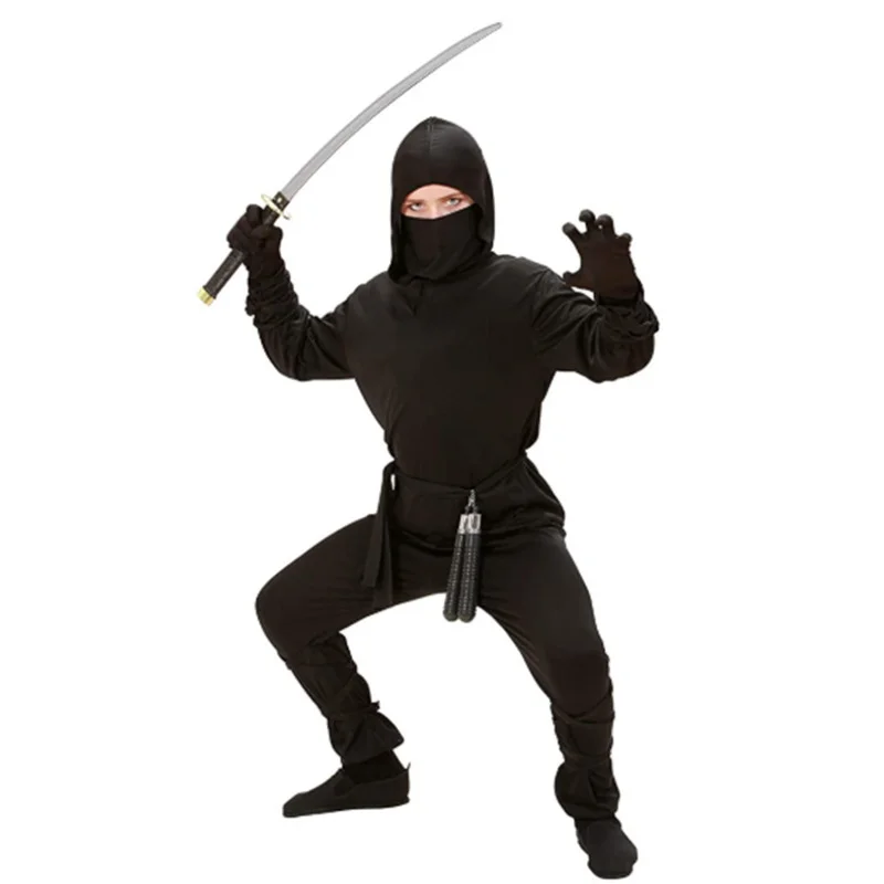 Ninja Kind Kostuum Party Kostuum Jongens Halloween Fancy Jas Superheld Cosplay Kostuums Ninja Kleding Kinderen Gift